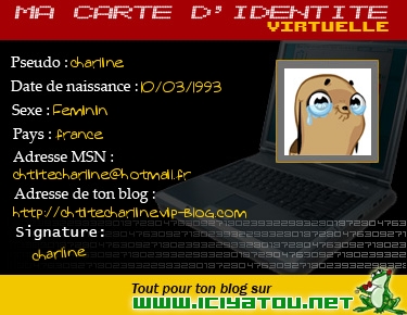 d ptite info !